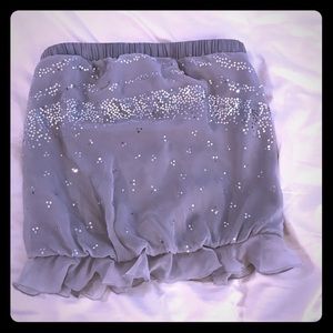 Adorable Sparkly Express Tube Top